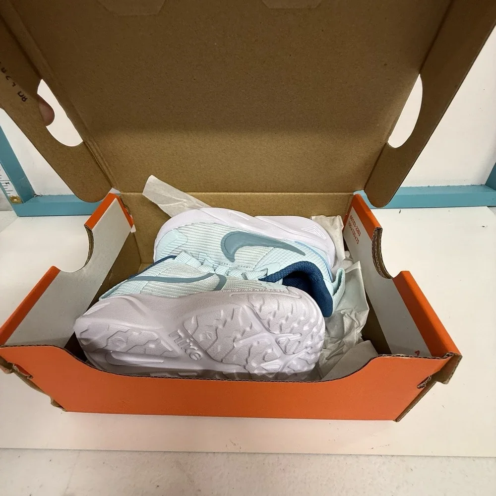 Nike Star Runner 4 NN Size 5c Toddler Shoes Glacier Blue New